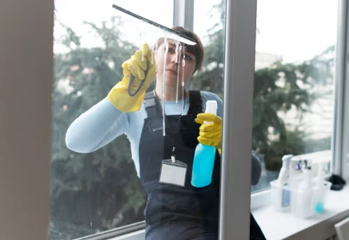 Nettoyage de vitres intérieures et extérieures à Montagrier